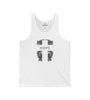 Hope Cross Black Cross Unisex Jersey Tank - Casual Christian Wear