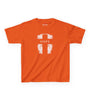 Hope White Cross Kids Tee - Comfortable Heavy Cotton T-Shirt for Young Believers