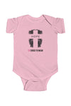 Hope Black Cross Design - Infant Bodysuit - Bright and Colorful