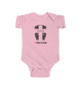 Hope Black Cross Design - Infant Bodysuit - Bright and Colorful
