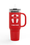 Hope  Cross Travel Mug - 40oz Tumbler for Everyday Use